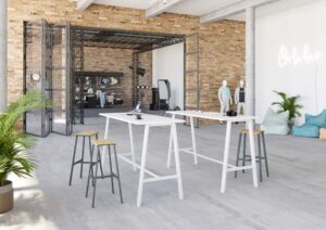 Meeting point / Table haute L175 cm