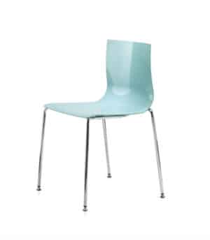 Slim fixed Moving / Chaise visiteur 4 pieds