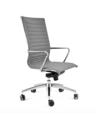 Alia Moving / Fauteuil de direction tissu dossier haut