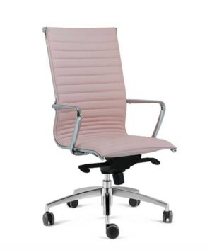 Alia Moving / Fauteuil de direction tissu dossier haut