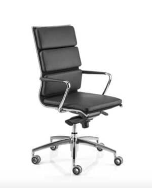 Alia C Moving / Fauteuil de direction en cuir