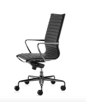 Alia Top Moving / Fauteuil direction cuir dossier haut