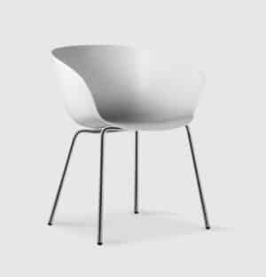 Stay Milani / Chaise visiteur 4 pieds