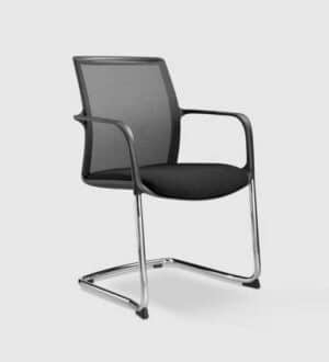 Zed milani / Chaise visiteur résille