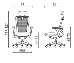 Xchair Milani / Fauteuil ergonomique