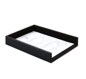 Atena Eglooh / Corbeille à courrier en cuir