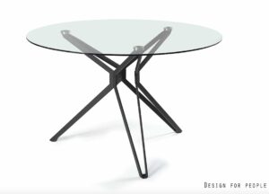 Texas / Table ronde en verre