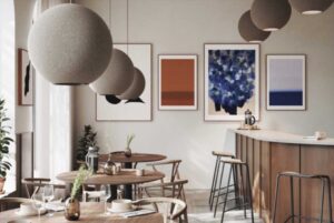 Moon abstracta / Suspension acoustique