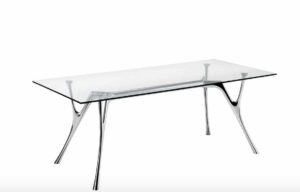 Pegaso Caimi / Bureau en verre