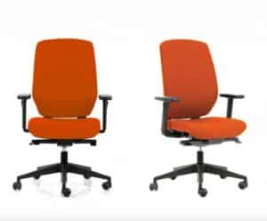 Artech Eurosit / Fauteuil de bureau tapissé