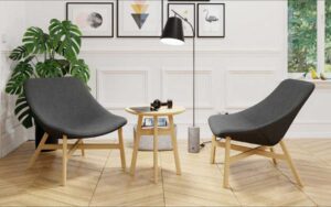 Guest Eurosit / Fauteuil d'accueil tapissé