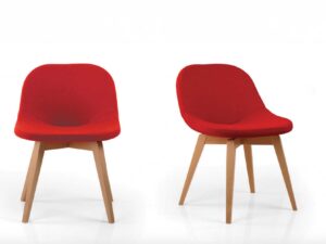 Host Eurosit / Chaise visiteur pied bois