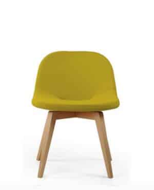 Host Eurosit / Chaise visiteur pied bois