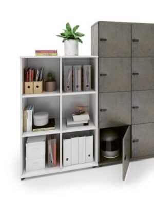Cubik Harmony / Casier de rangement ouvert