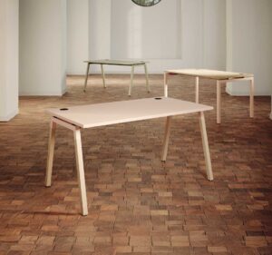 Cinétic pied A Harmony / Bureau individuel