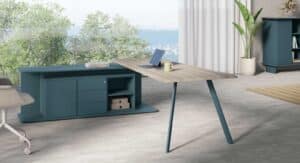 Shape Arteco / Bureau de direction avec crédence