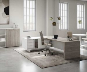Arkos Arteco / Bureau de direction avec crédence