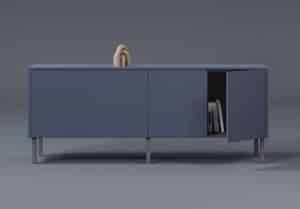Rangement Arteco / crédence de bureau basse