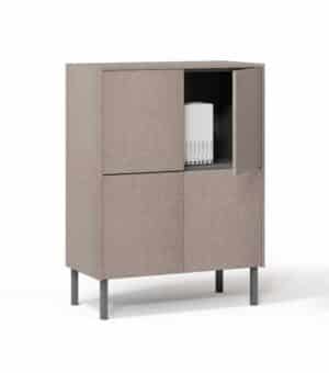 Crédence Arteco / Rangement haut 4 portes