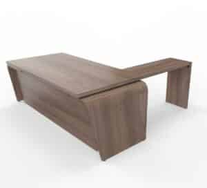 Larus Dellarovere / Retour L100 x P60 cm pied bois