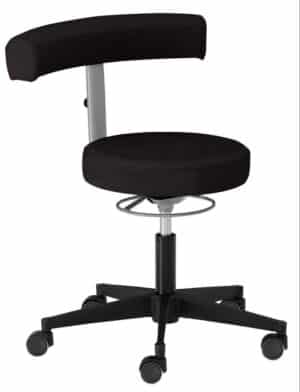 Mayer 1371 / Tabouret ergonomique avec dossier