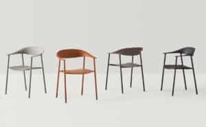 Arum Inclass / Chaise visiteur avec accoudoirs
