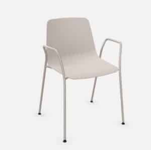 Varya Inclass / Fauteuil visiteur 4 pieds