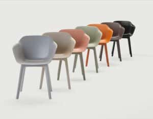 Taia Inclass / Fauteuil visiteur  en plastique