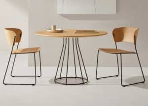 Arc Inclass / Table ronde design
