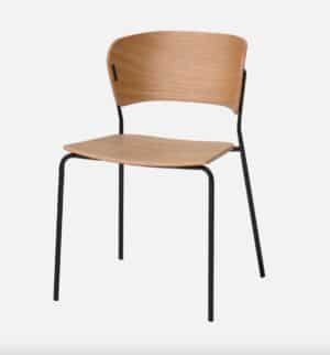 Arc Inclass / Chaise en bois 4 pieds