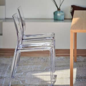 Mia / Chaise transparente