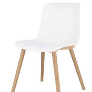 Yapp / Chaise visiteur avec pieds en bois