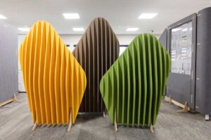 Idaho Arteck / Cloison de séparation acoustique rocher 3D