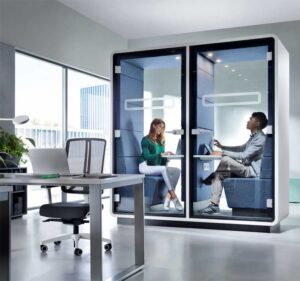 Hushtwin Mikomax / Cabine acoustique double Hushoffice