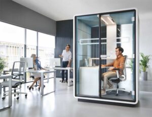 Hushwork Mikomax / Cabine acoustique Hushoffice