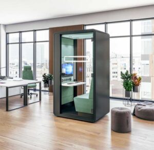 HushHybrid Mikomax / Cabine acoustique Hushoffice