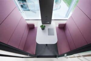HushMeet Mikomax / Cabine acoustique 2-4 personnes Hushoffice