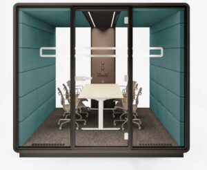 HushMeet L Mikomax / Cabine acoustique 4-6-8 personnes