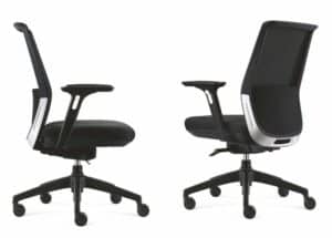 Miami / Fauteuil de bureau dossier résille