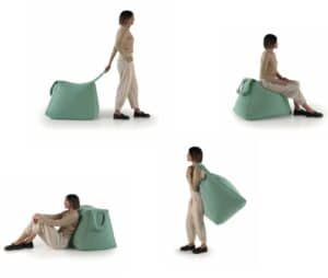 Shopper Caimi / Pouf acoustique
