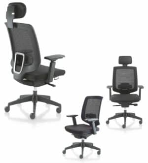 Lucca / Fauteuil de bureau avec ou sans appuie-tête