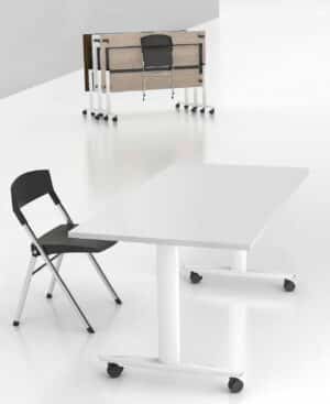 New espace / Table abattante sur roulettes