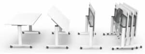 New espace / Table abattante sur roulettes