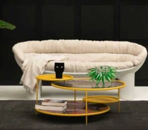 Roly Poly driade / Coussin pour canapé