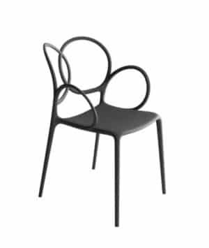 Sissi Driade / Fauteuil visiteur design avec accoudoirs