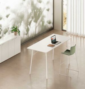 Mod Round Archiutti / Table de réunion haute