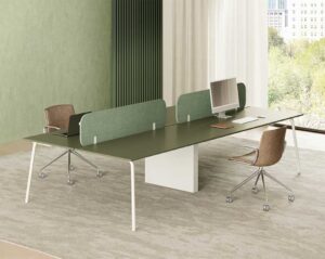 Mod Round Archiutti / Bureau bench 2-4-6 postes de travail