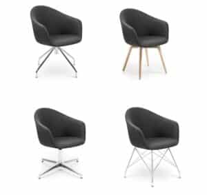 ICK / Chaise de réunion tapissée