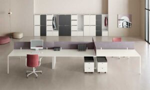 Mod Line Archiutti / Bureau bench 2-4-6 postes de travail