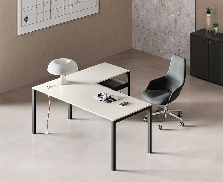 Mod Line Archiutti / Bureau manager avec retour Archiutti (ref. 78424i)